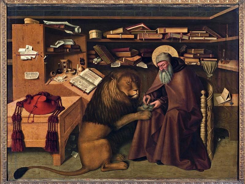 San Girolamo con il leone