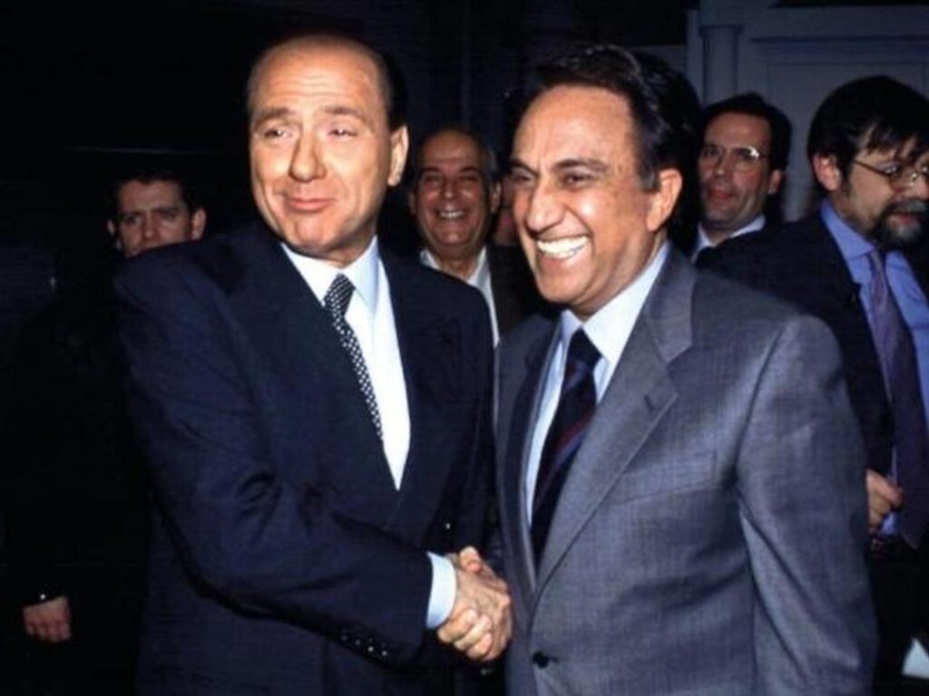 Silvio Berlusconi ed Emilio Fede