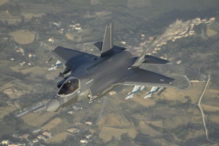 Un F-35 italiano in volo