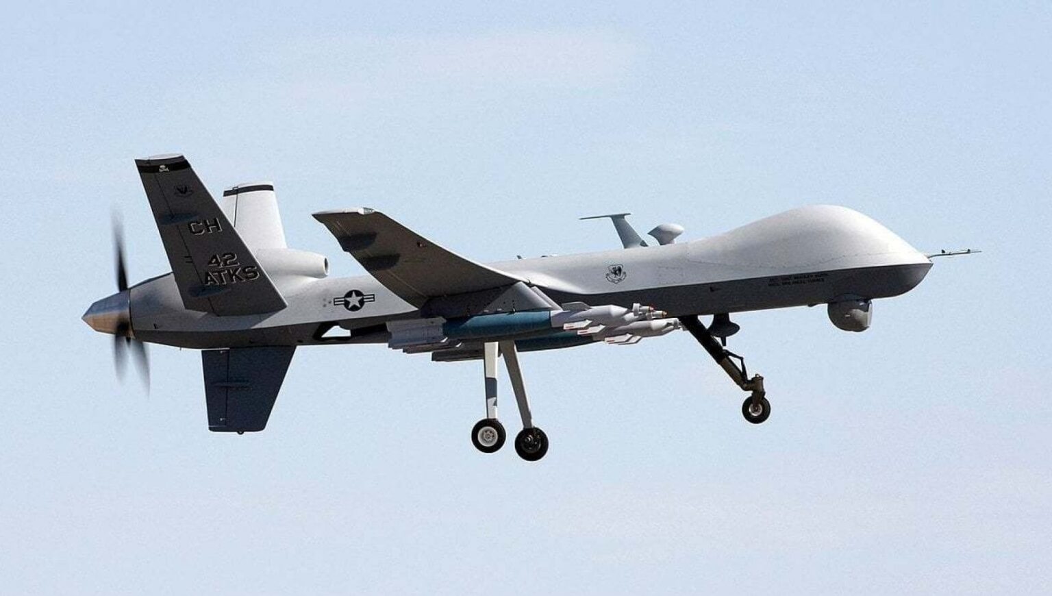Un drone in volo