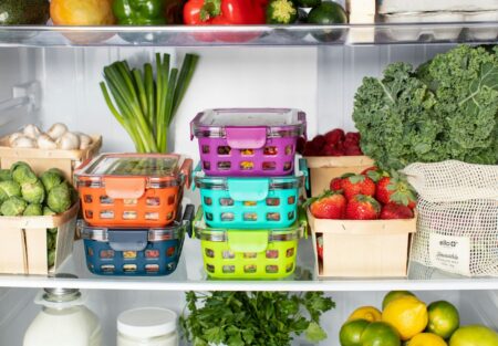 l'interno di un frigo