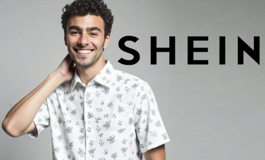 Luigi Mangione nella pubblicità di Shein