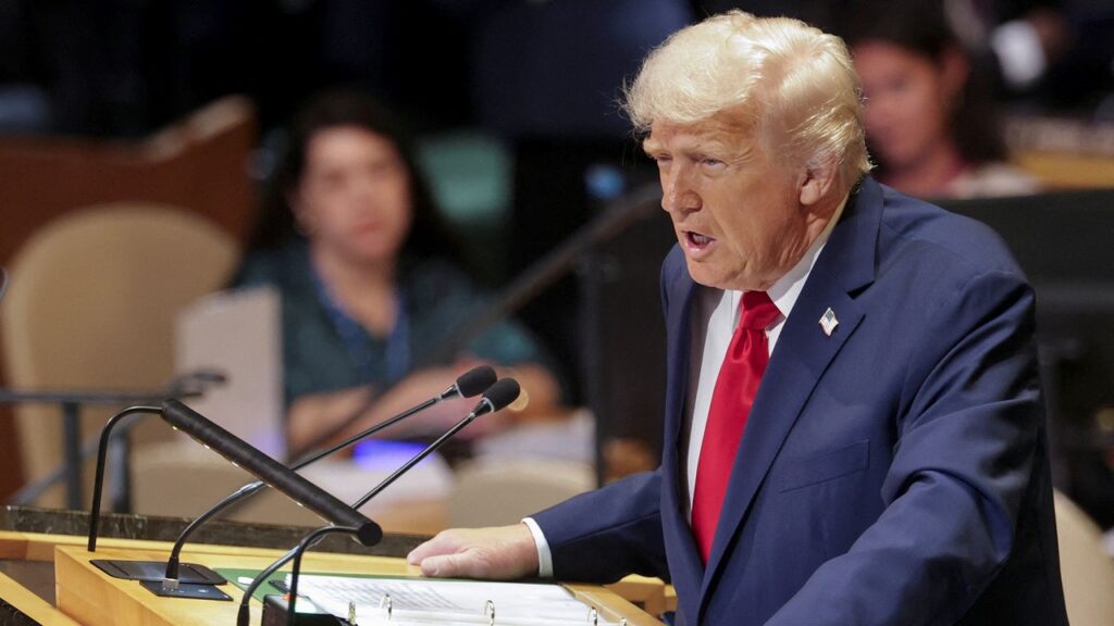Donald Trump alle Nazioni Unite