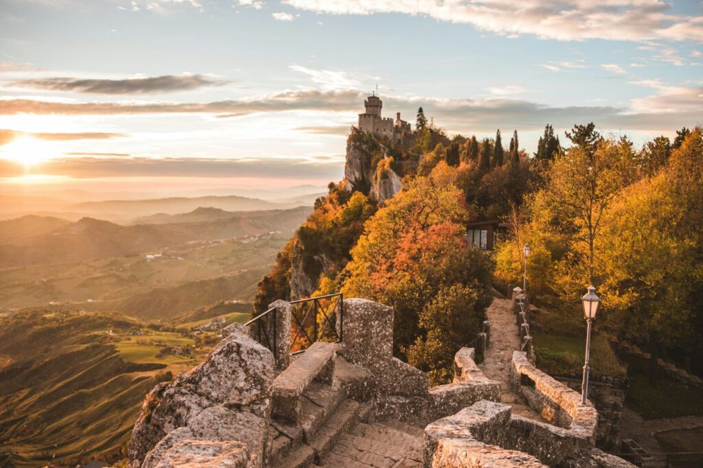 uno scorcio di San Marino