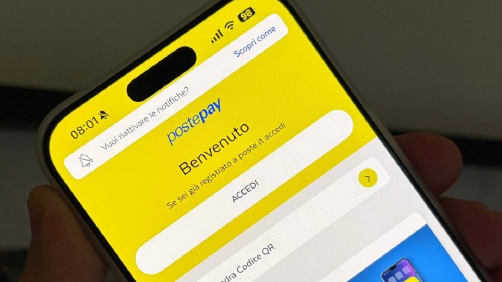 A partire da oggi, l'app PostePay non sarà più disponibile