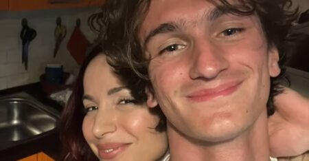 Andrea Delogu e il fratello Evan