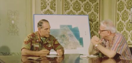 Franco Angioni con Enzo Biagi