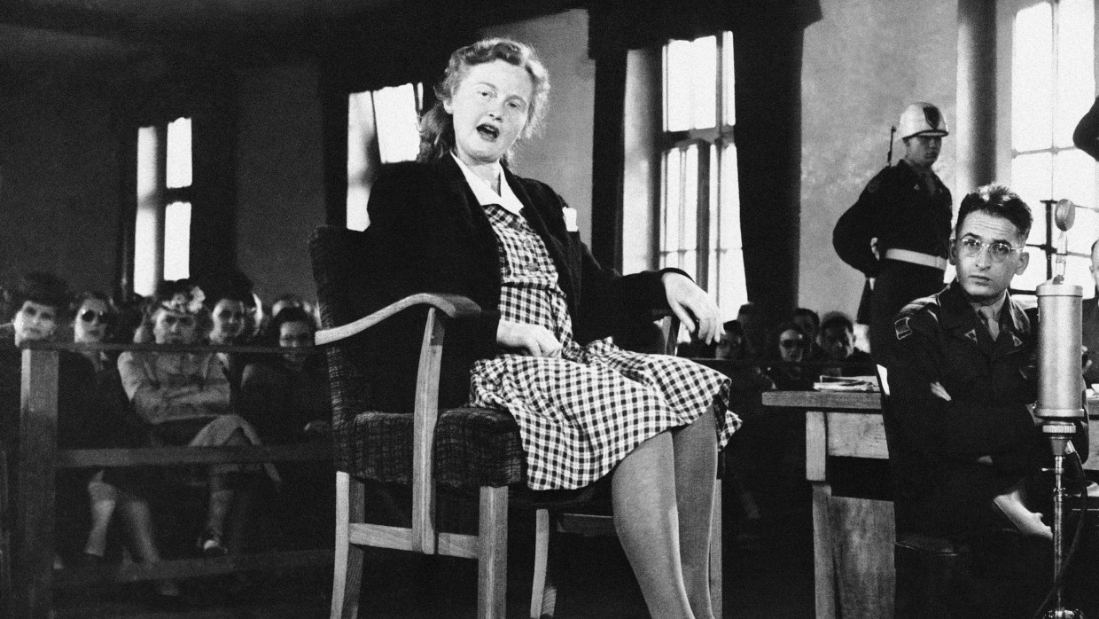 Ilse Koch durante il suo processo
