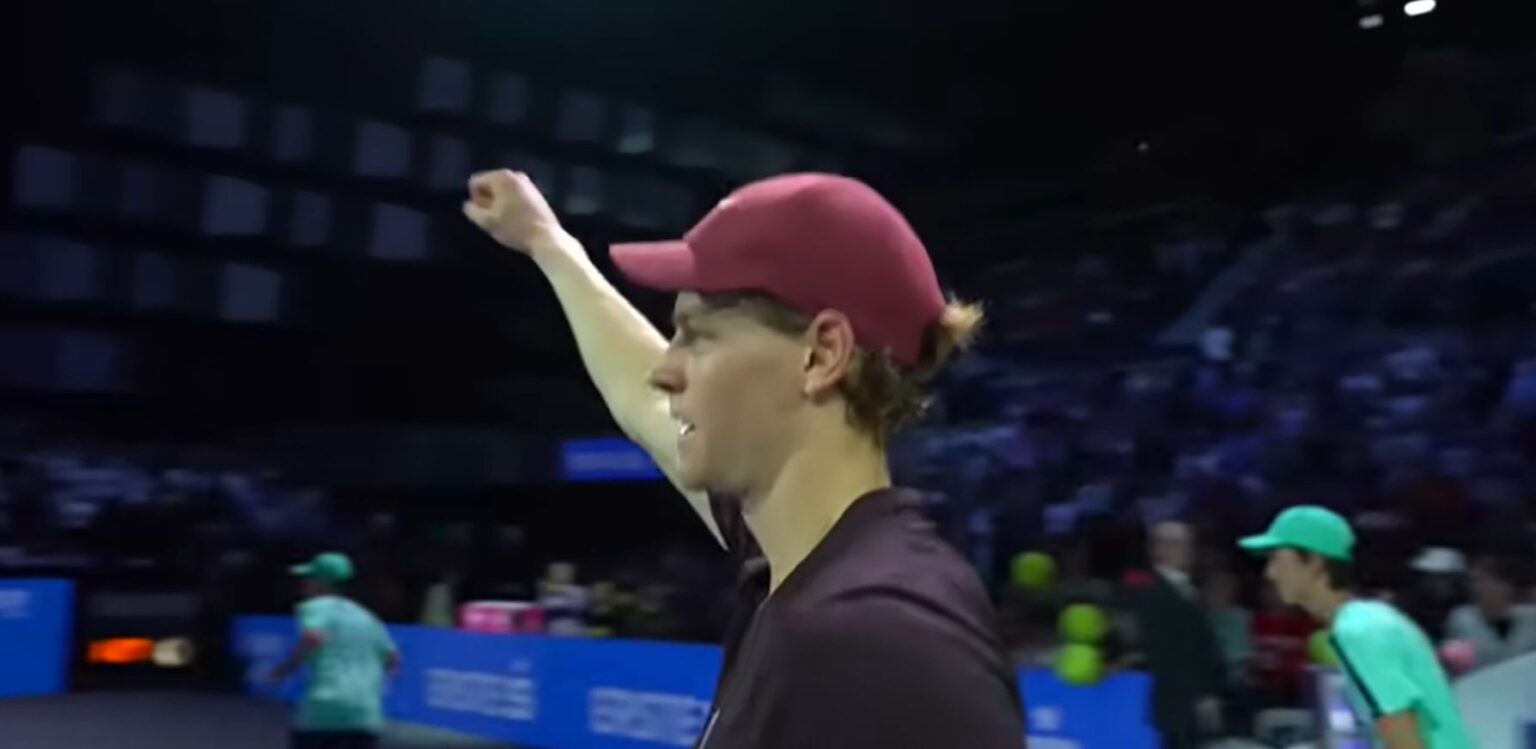 Jannik Sinner a ViennaJannik Sinner a Vienna