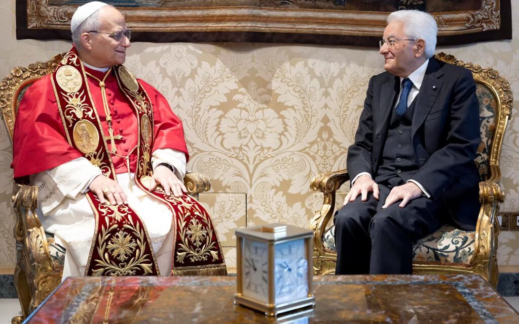Papa Leone XIV e Mattarella