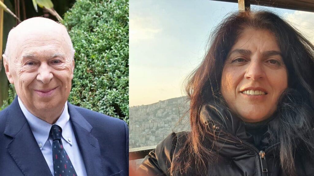 Souzane Fatayer e Paolo Mieli