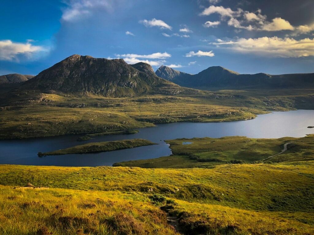 Un bellissimo scorcio delle Highlands