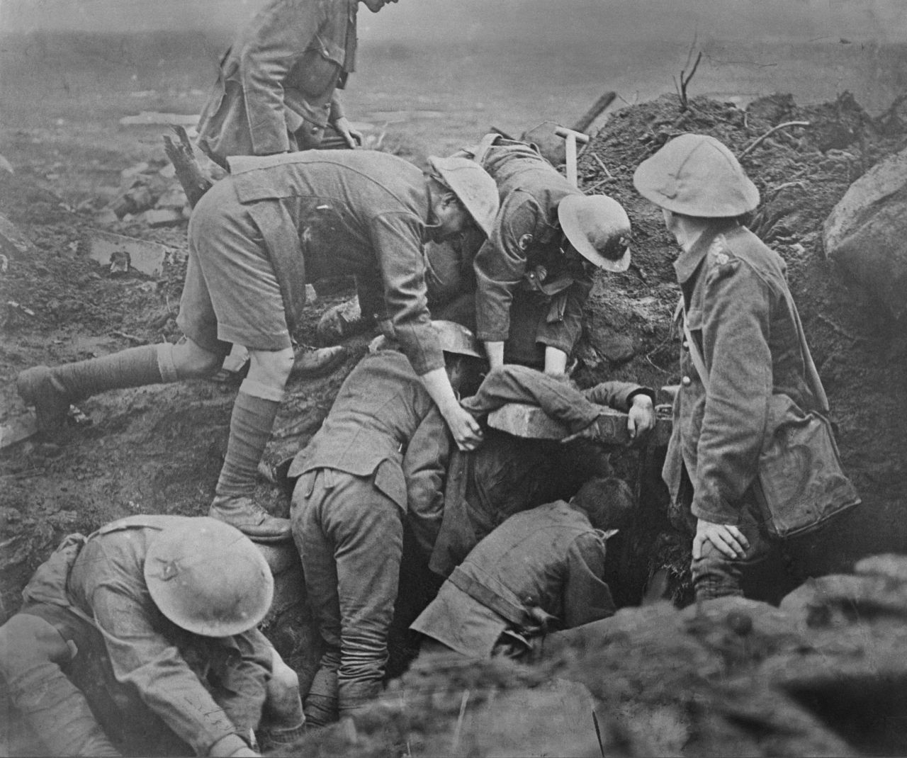 Un'immagine dalla Prima Guerra Mondiale