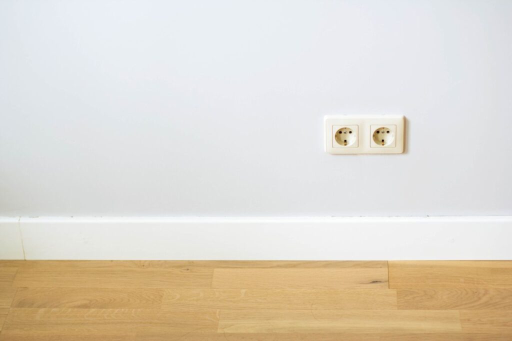 battiscopa su parquet