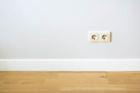 battiscopa su parquet