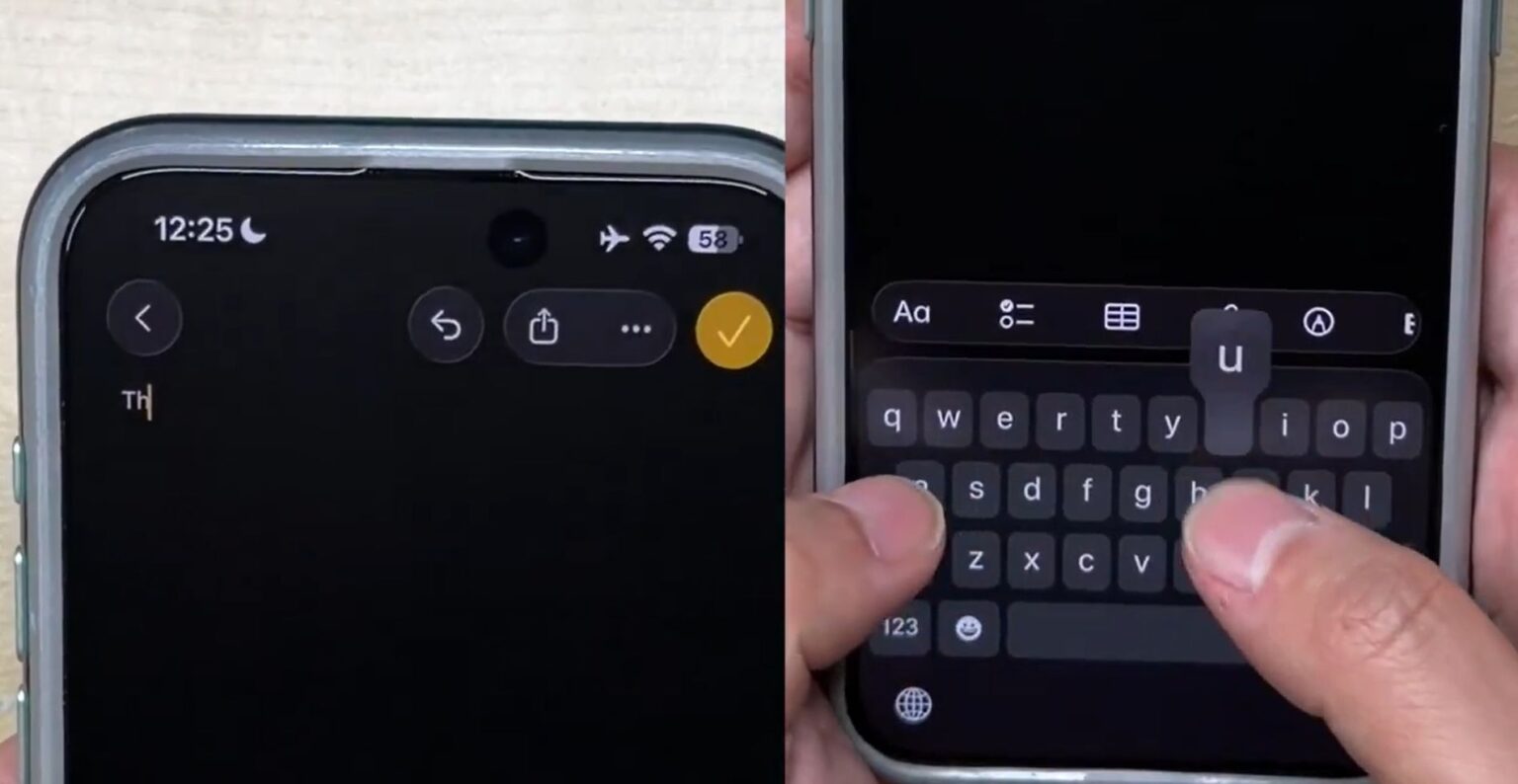 dettaglio del video che svela bug iPhone