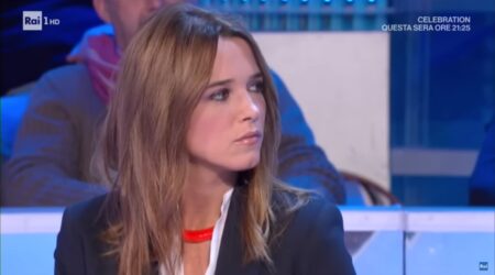 Francesca Barra ospite a Il Sabato Italiano nel 2017