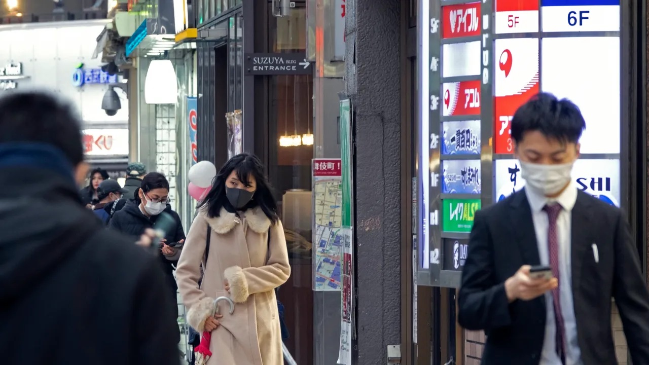 In Giappone l'influenza ha colpito in modo massiccio prima del previsto