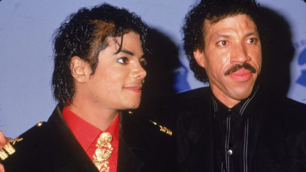 Michael Jackson e Lionel Ritchie