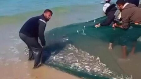 pescatori a Gaza