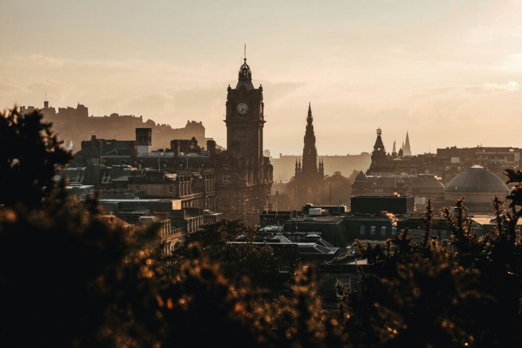 uno scorcio di Edimburgo