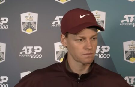 Jannik Sinner a Parigi 2025