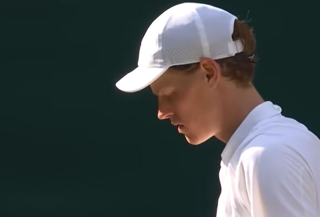 Jannik Sinner a Wimbledon