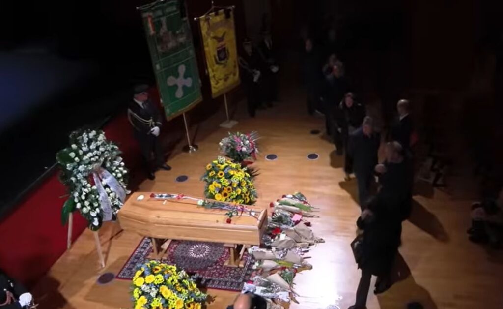 La camera ardente di Ornella Vanoni