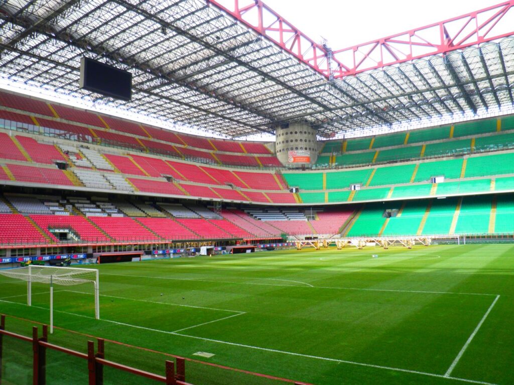 L'interno di San Siro