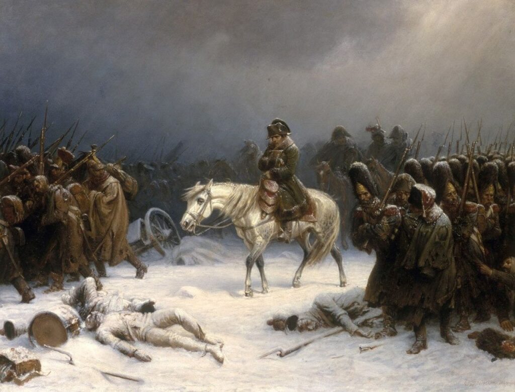 Napoleone durante la Campagna di Russia
