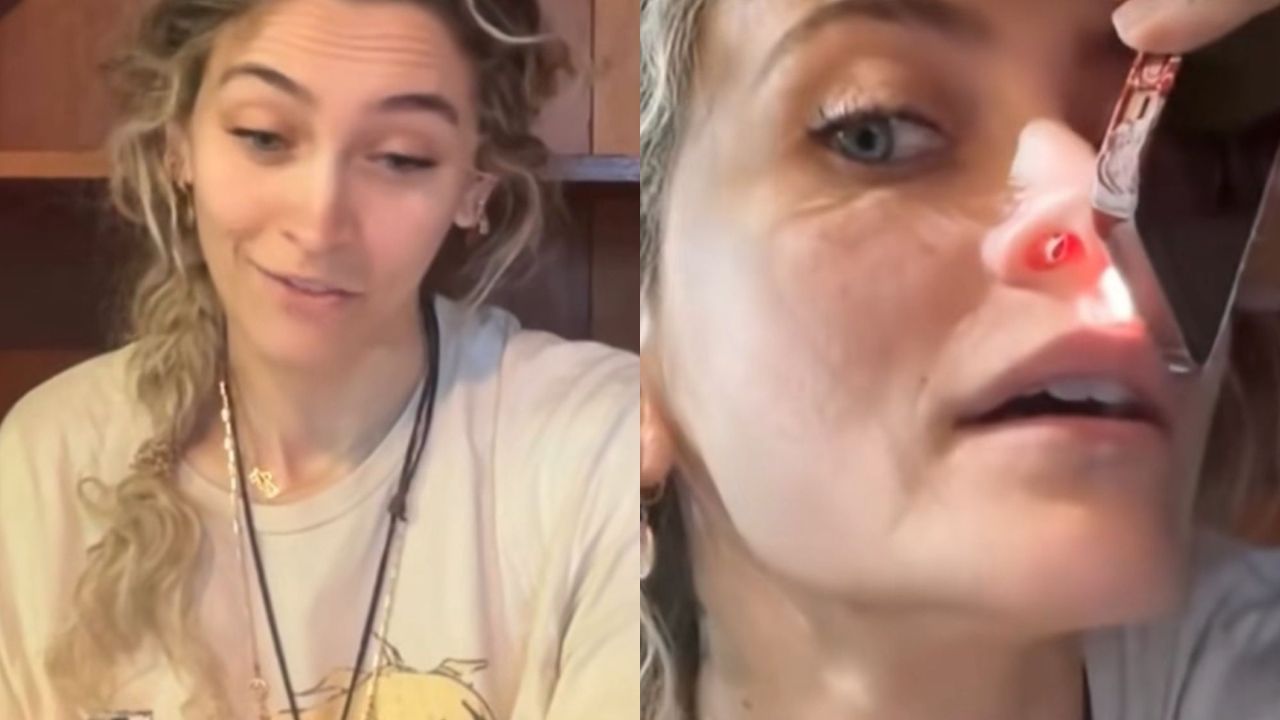 ho un buco nel naso paris jackson a cuore aperto rivela la sua dipendenza dalle droghe