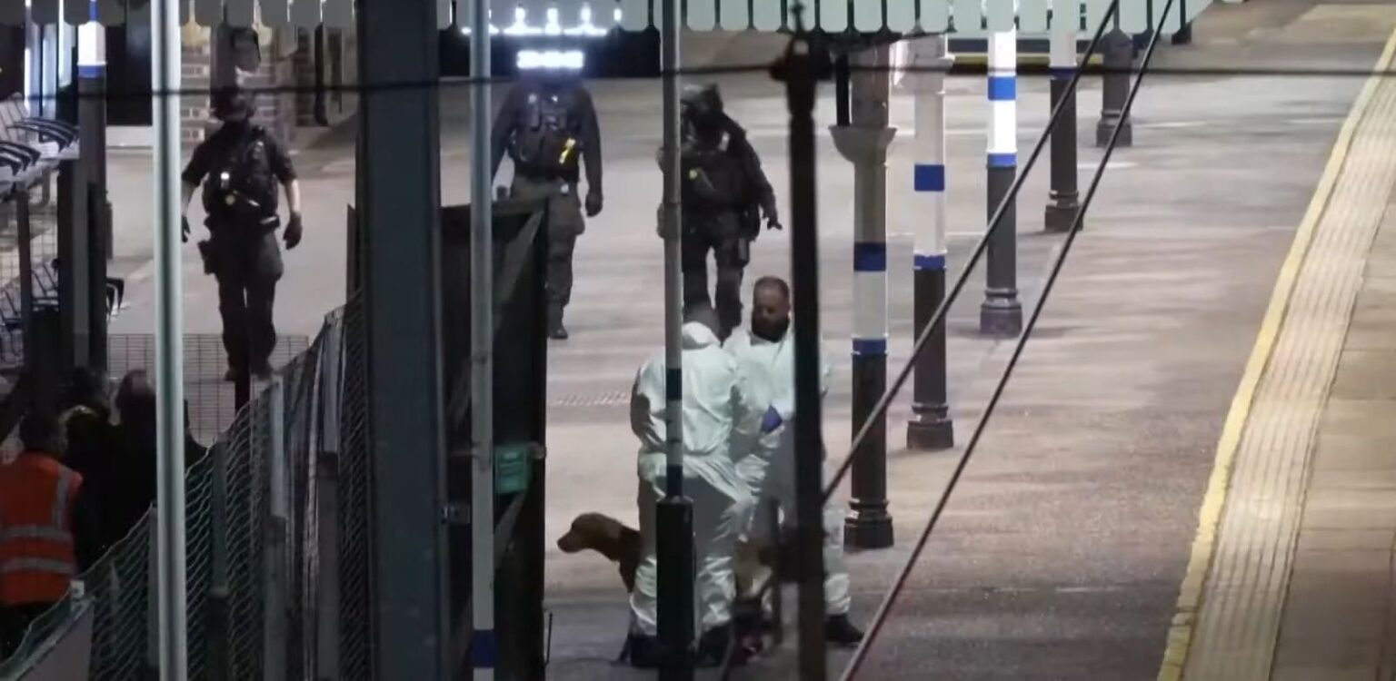 Un dettaglio della stazione