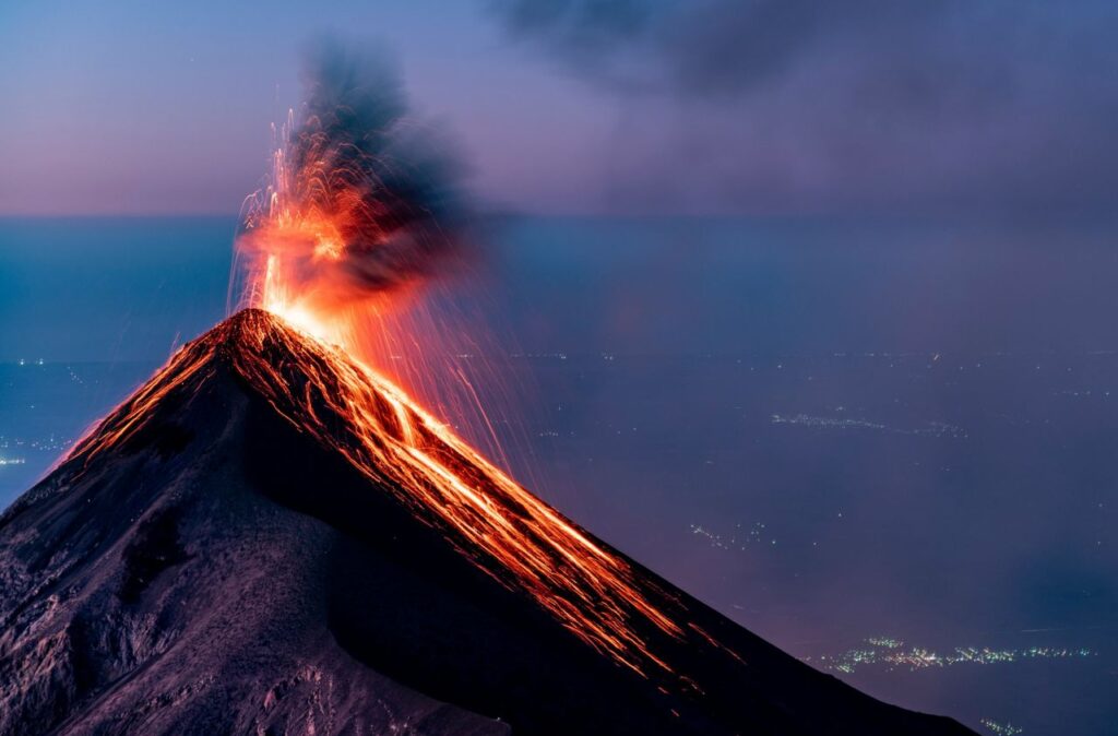 Un vulcano