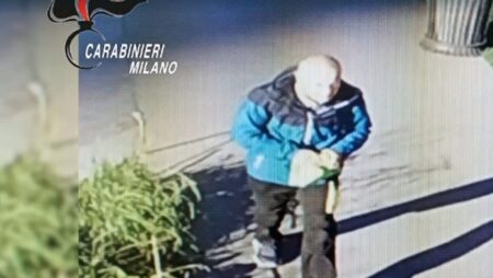 Vincenzo Lanni in un video dei carabinieri