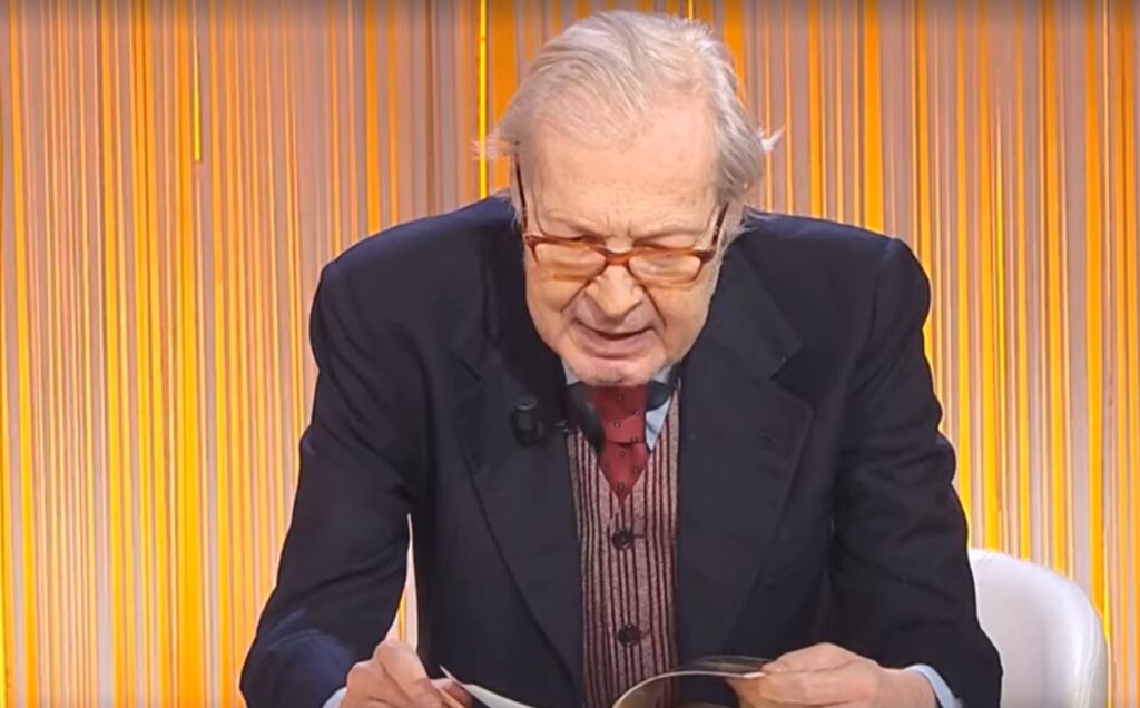 Vittorio Sgarbi ospite di Bruno Vespa