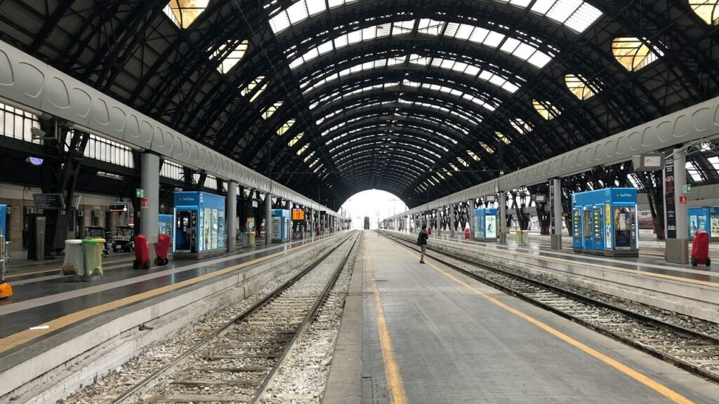La stazione di Roma Fiumicino
