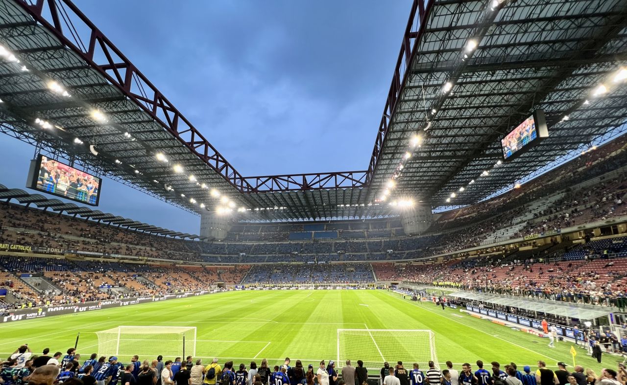 lo stadio Giuseppe Meazza