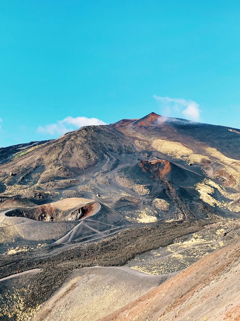 un paesaggio dell'Etna