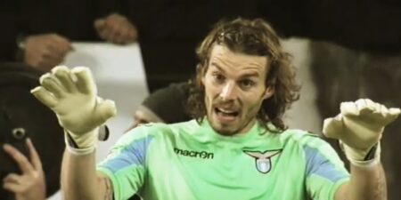 Federico Marchetti con la maglia della Lazio