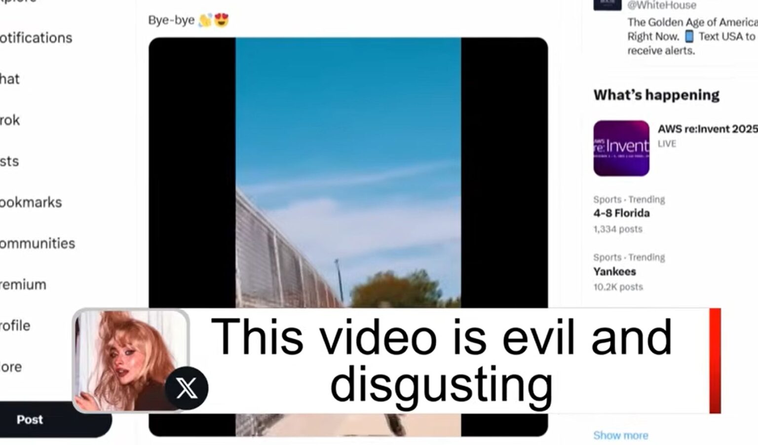 Il messaggio di Sabrina Carpenter