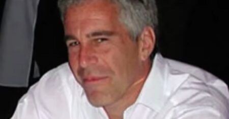 Primo piano di Jeffrey Epstein