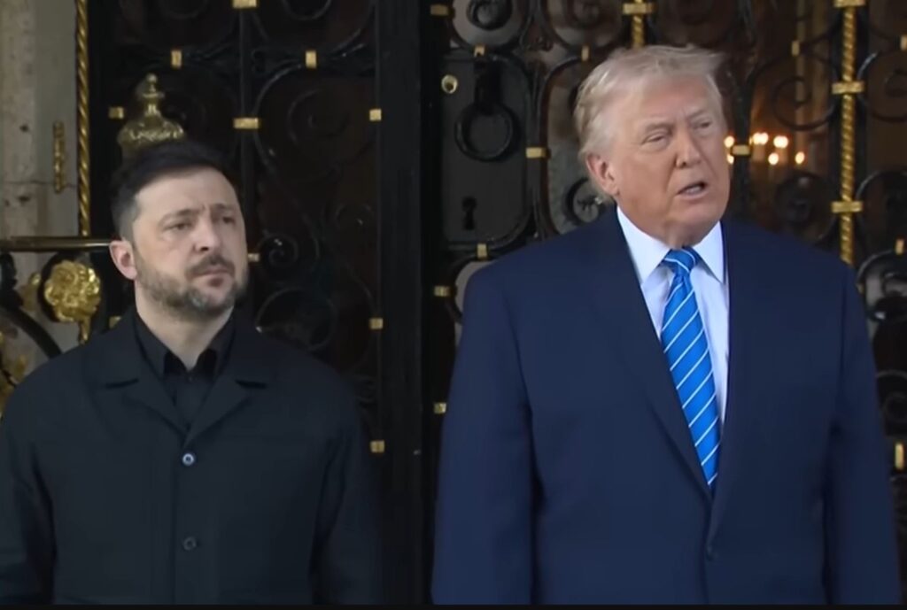Trump e Zelensky
