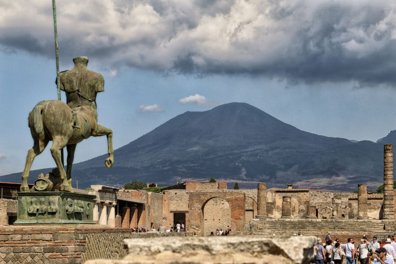 bellissimo scorcio di Pompei