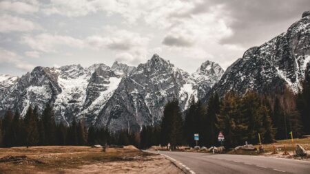 uno scorcio delle Dolomiti