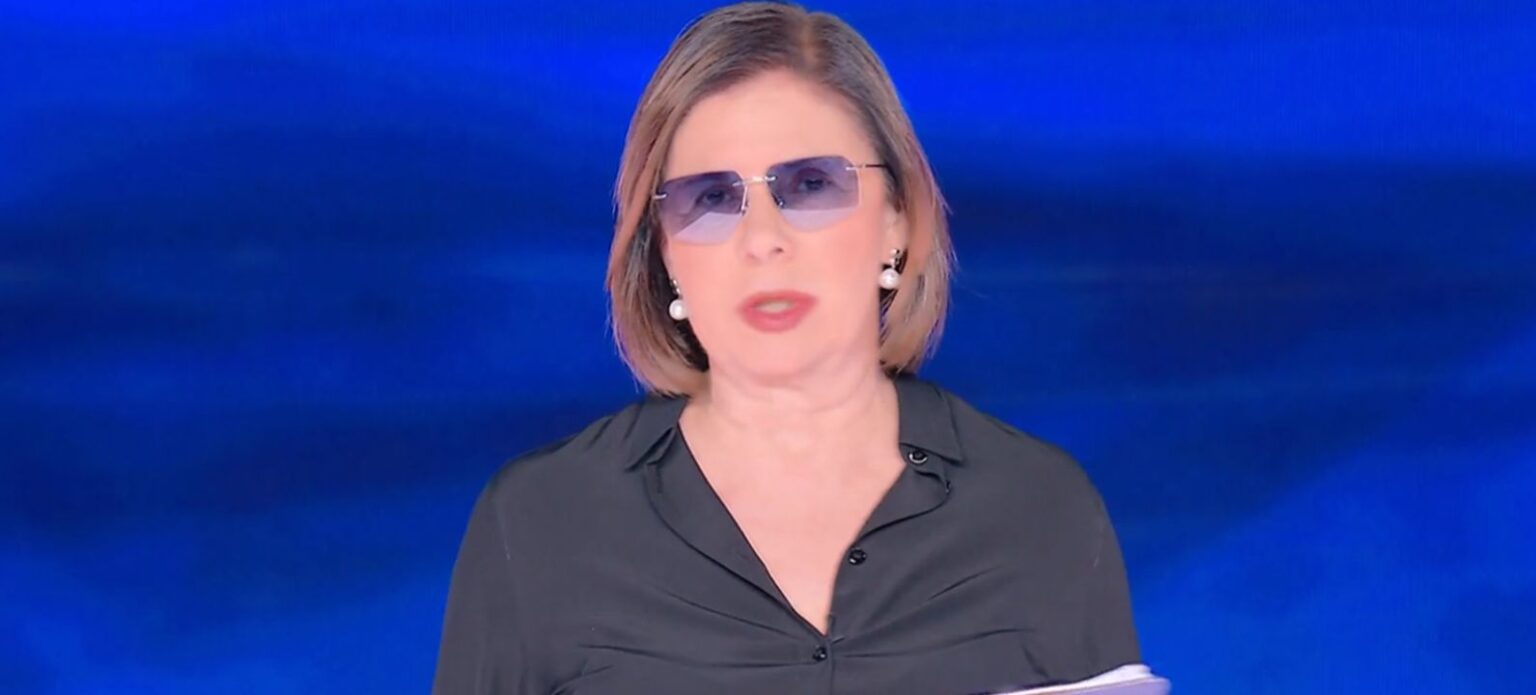 Bianca Berlinguer occhiali