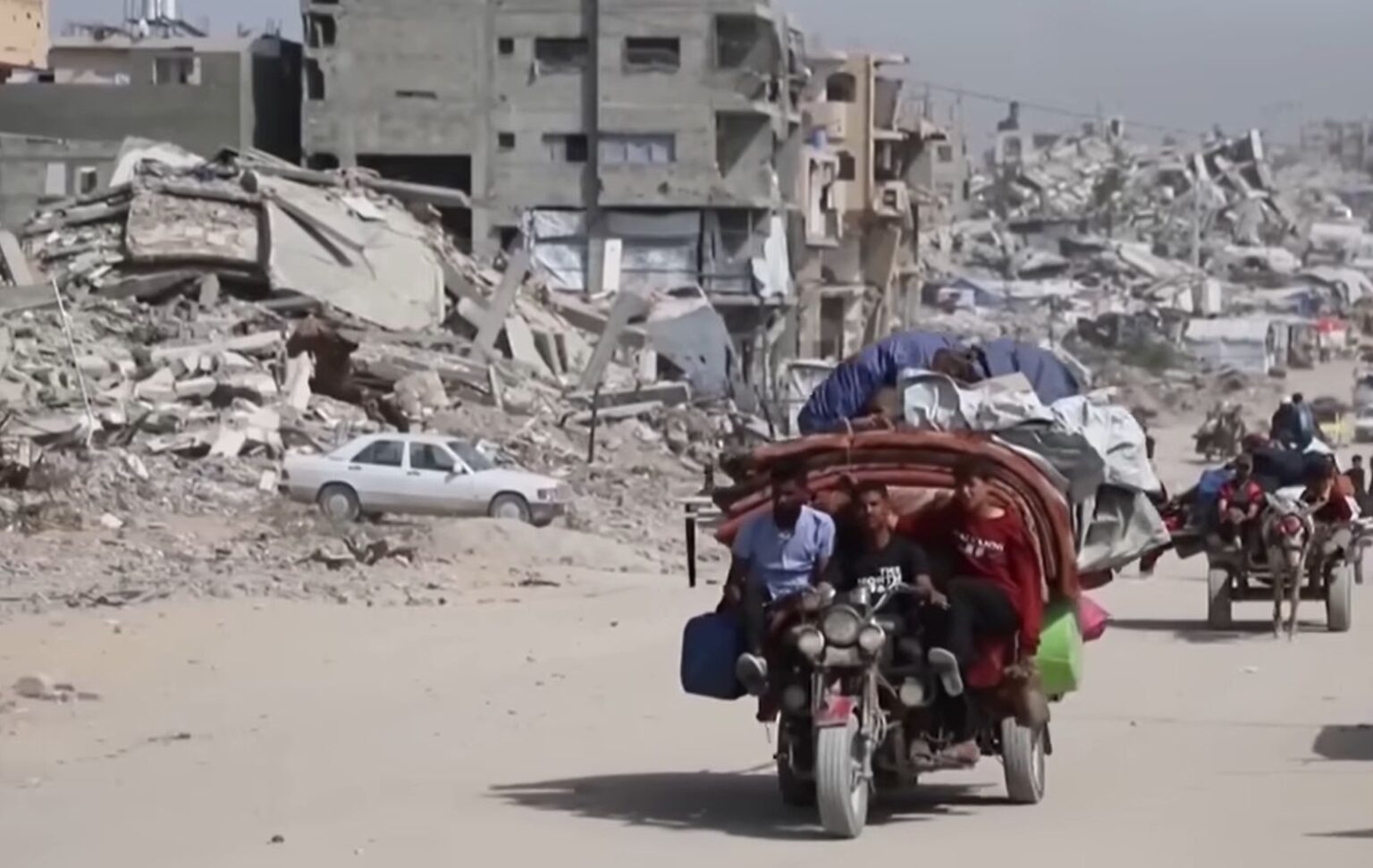 La devastazione di Gaza