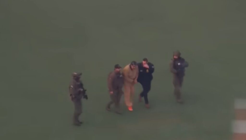 Maduro all'arrivo davanti alla corte