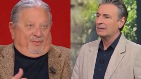 Milo Infante e il suo ospite a Ore 14