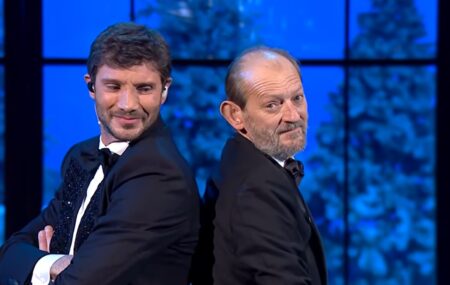 Stefano De Martino e suo padre Enrico