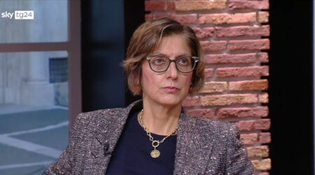 La senatrice della Lega Giulia Bongiorno